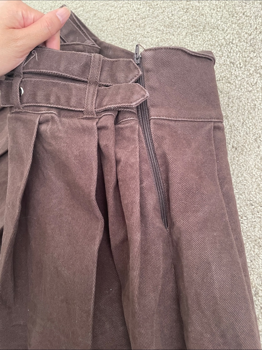 Windsor Pleated Mini Skirt with shorts - Picture 3 of 8